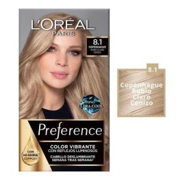 Tinte Preference Loréal Alto Brillo Tono 8.1