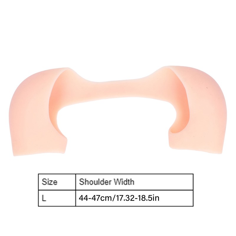 Silicone Shoulder Pad Concealed Soft Elastic Breathable Silicone Anti Slip