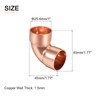 DTGN 1-inch(Inner Diameter) 90 Degree Copper Pipe Fitting - Good
