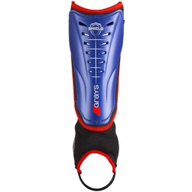 GRAYS SHIELD SHINGUARDS - ROYAL/RED (2XS)
