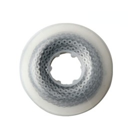 RUCYAI 15Feet Dental Orthodontic Elastic Rubber Power Chains Braces Bands Long/Closed/Short (Long, Grey)