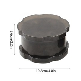 SEIWEI Compact and Portable Carp Bait Crusher, Boilie Grinder Box Organizer for Carp Angling, for Handy Fishing Feeding Tackle Outdoor Fishing