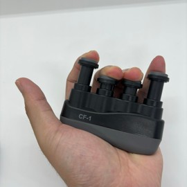 Guitar Finger Strengthener - Improve Your Finger Power, Flexibility, and Span for Playing String Instruments1 (Black)