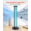 VEVOR VEVOR UV Light, 110W Ultraviolet Lamp with Ozone Purifier,