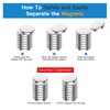Wukong 15 x 2 mm Neodymium Magnets Small Extra Strong