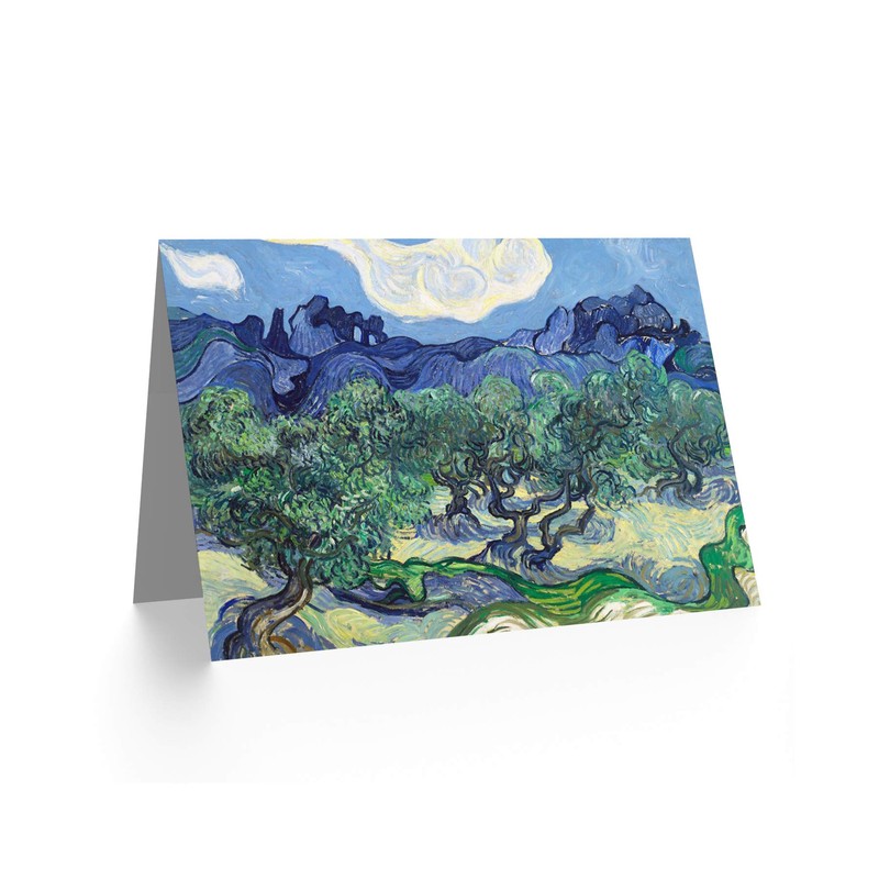 Artery8 Vincent Van Gogh The Olive Trees Fine Art Greeting