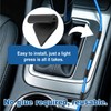 12Pzs Clips Cables Moldura Coche Organizador Cables Dashcam