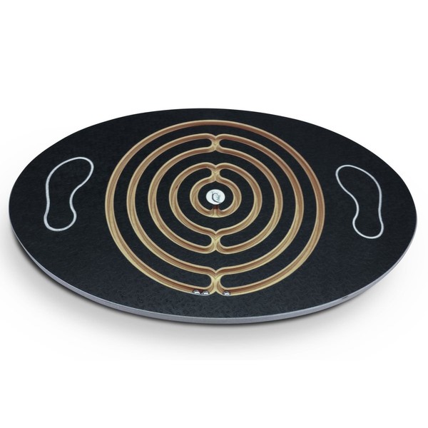 Challenge & Fun Labyrinth Balance Board, Sprint! With In-Line Marbles