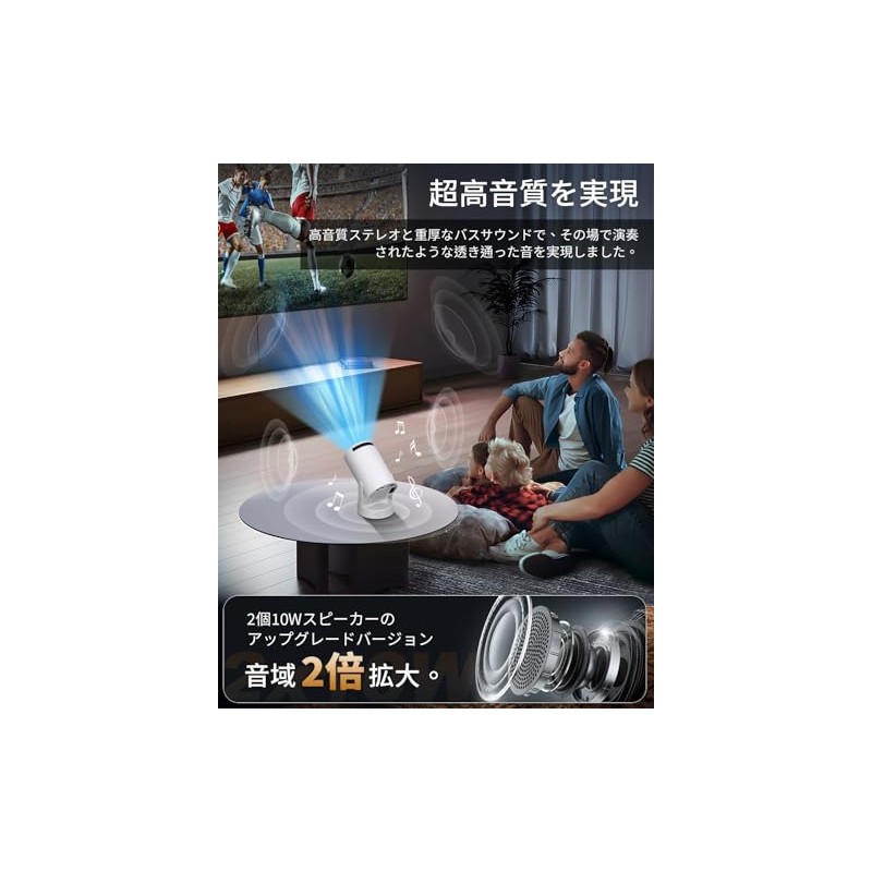 Projector Small Home Use 16000LM High Brightness Home Projector