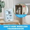 Indoor Outdoor Thermometer Wireless Weather Station External Thermometer Hygrometer Monitor