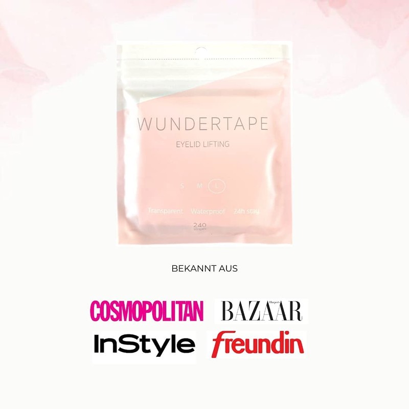 WUNDERTAPE Slip-On Lid Tape Strips for Eyelid Lifting without Surgery,