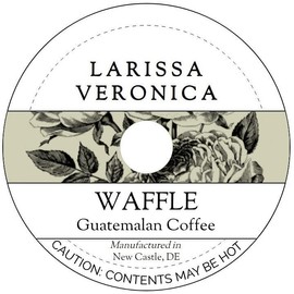 Waffle Guatemalan Coffee (Single Serve K-Cup Pods) (Gourmet, Naturally Flavored, Whole Coffee Beans) (12 pods, ZIN: 575002)