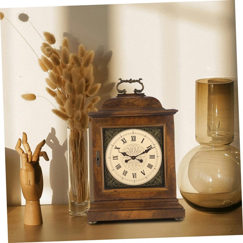 Gadpiparty DIY Aluminum Clock Dial Replacement Elegant Round Design for