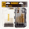 DEWALT Drill Bit Set, Titanium Impact Ready, Ideal for Metal,