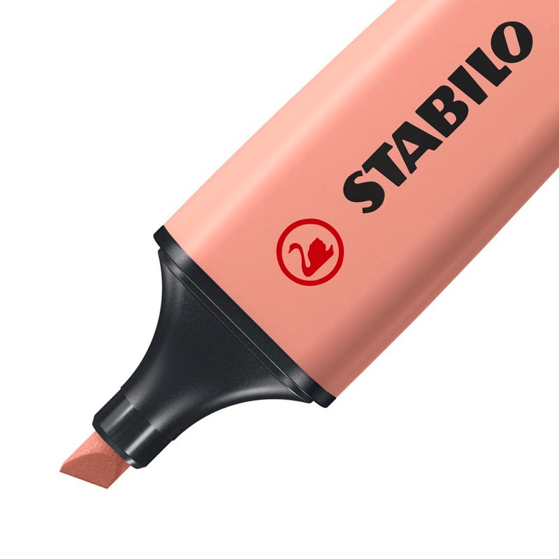 Highlighter - STABILO BOSS ORIGINAL NatureCOLORS - Pack of 4