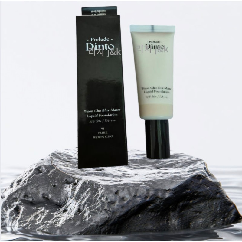 Dinto Foundation UV Protection Skin Glow Natural Cover No. 91