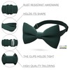 Bow Tie House Men's Classic Pre-Tied Bow Tie Formal Solid