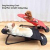 ZIDVOCNIX Pet Dog Rocking Chair Cat Rocking Chair, Pet Dog