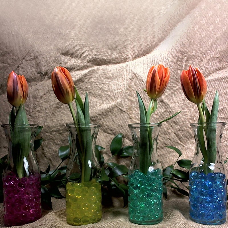 60,000 pcs Water Gel Beads Non Toxic,Growing Balls for Vases,Kit