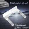 FUSCH 2PCS Rear License Plate Lamp Clips，License Plate Light Retainer
