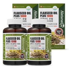 Flaxseed Oil Plus 1000 1000mg 180 capsules 2 bottles Vegetable Omega 3 Flaxseed Flaxseed Oil Flaxseed 12 month supply / 플랙시드 오일 플러스 1000 1000mg 180캡슐 2통 식물성 오메가3 아마씨 아마씨유 플랙씨드 12개월분