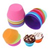 Capacillos Reposteria Molde De Silicona De Varios Colores Para Hornear,