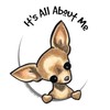CafePress Tan Chihuahua IAAM Oval Car Bumper Sticker