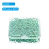 sourcing map 150 Pieces Metal Paper Clip Drop-Shaped with Box