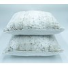 Lex's Linens Pack of 2 Opulence Premium Faux Fur Cushion