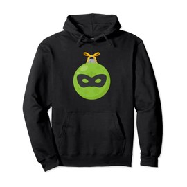 Miraculous Ladybug Christmas Cat Noir Mask Ornament Pullover Hoodie