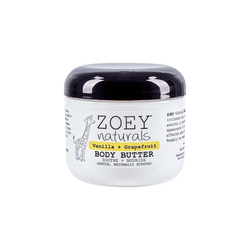 Absolutely Natural Mantequilla corporal de toronja de vainilla Zoey Naturals