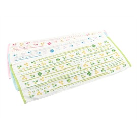 kosugizen Senshu Towel Face Towel, Clover Road 13.4 x 32.3 inches (34 x 82 cm), Set of 3 Colors