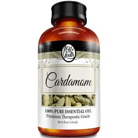 Oil of Youth Essential Oils 4oz - Cardamom Essential Oil - 4 Fluid Ounces