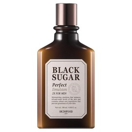 Skinfood Black Sugar Perfect Emulsion 2X For Men, 180ml, 1 ea / 스킨푸드 블랙슈가 퍼펙트 에멀전 2X 포맨, 180ml, 1개