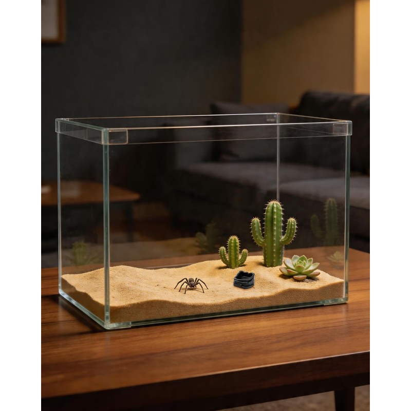 9 PCS Spider Micro Water Bowls, Mini Resin Dishes for