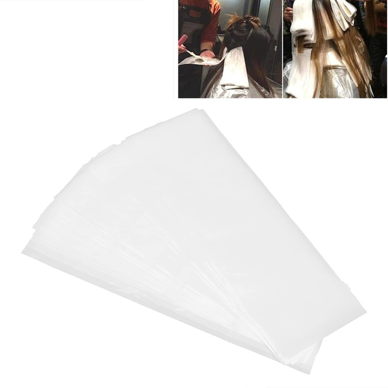 100 Piezas de Papel para Teñir el Cabello, Profesional Reutilizable