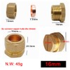 Brass Tube Compression Fitting, Compression Stop End Cap Copper Compression