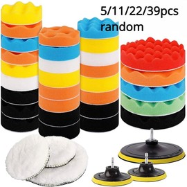 11 22 39 PCS 자동차 패드 키트 제거 폴리 스폰지 흠집을 버퍼 [22 pcs] 11 22 39 PCS Car Pad Kit Removal Poly Sponge Scratch Buffer [22 pcs]