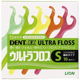 Lion Dent EX Ultra Floss (S), 10 x 5 Packs