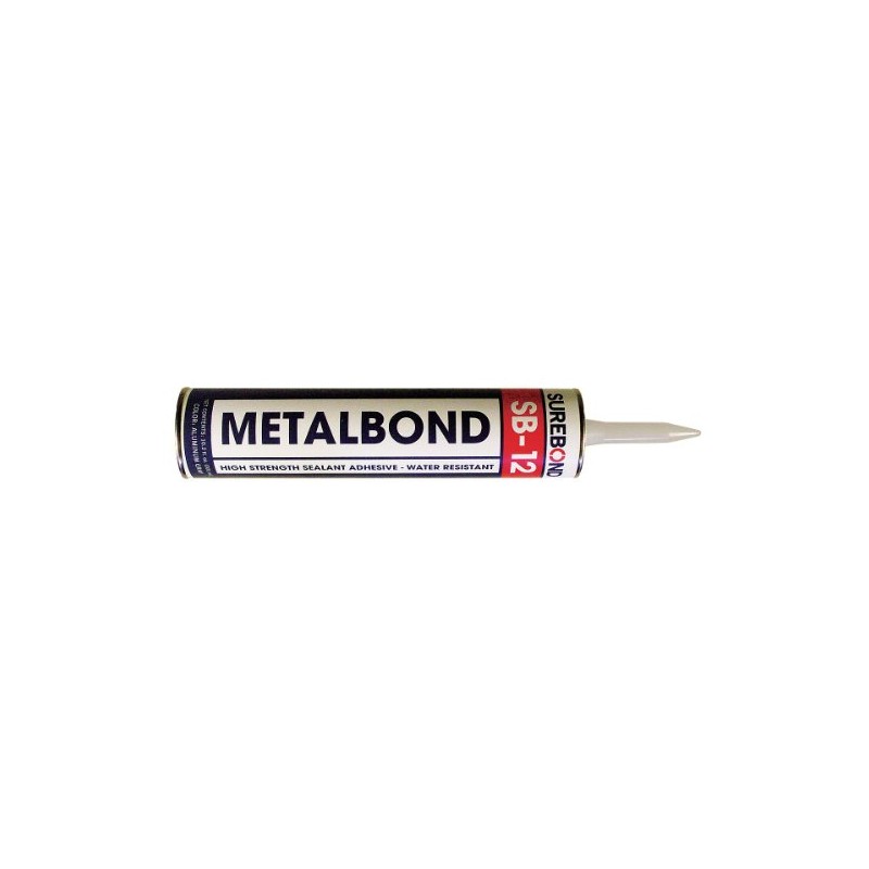 Surebond SB-12 Metal Bond Sealant, 10.3 oz, Gray
