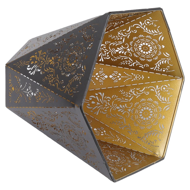 Lamp Shades Modern Scandinavian Style E27 E26 Wrought Iron Hexagonal