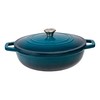 Lexi Home Enameled 5 Qt. Cast Iron Dutch Oven Braiser