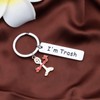 Forky Gift Forky Keychain Forky I'm Trash Keychain Inspiration Gift