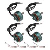 4 Sets Brushless Motor Kit 5mm Shaft Electric Motor with