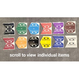Oakley Football Helmet Visor Eye Shield Tab Sticker Decals (Read Description)