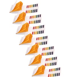 7 Pack pH Test Strips, 560 Strips pH.1-14 Universal pH Test Paper Litmus Test Paper pH Soap Making Testing Strip for Water Wine Saliva Urine Soil Testing Pet Food (Storage Case)
