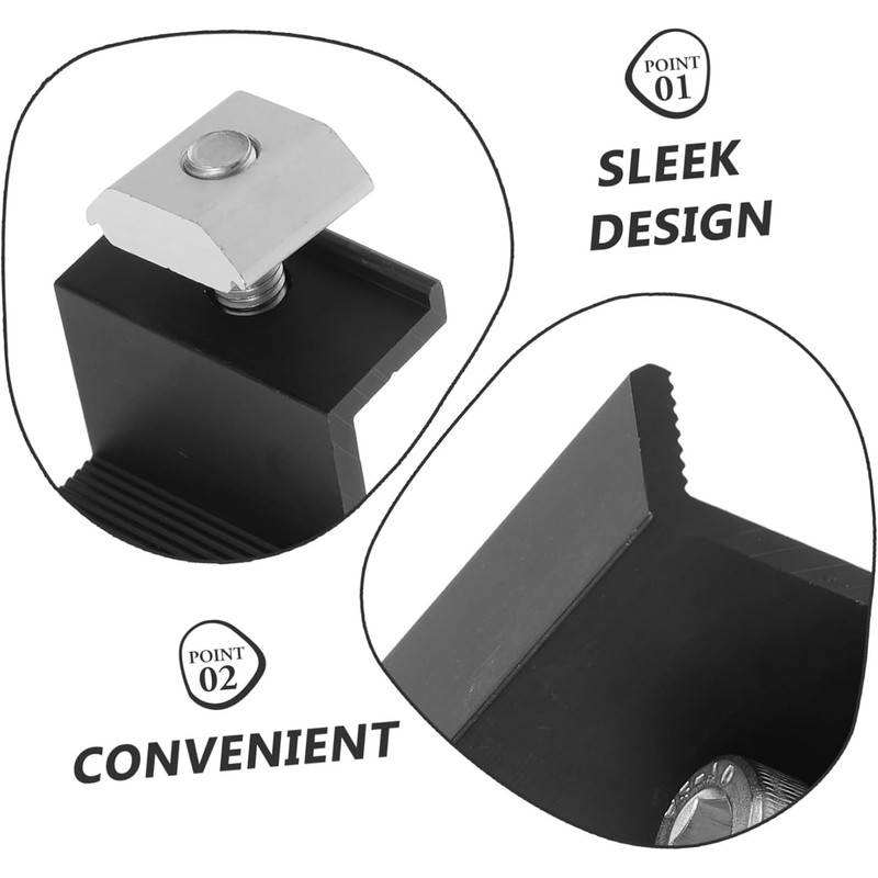 Solar End Clamps, Pack of 8 30 mm Z-Angle Solar
