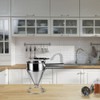 Stainless Steel Piston Funnel with Stand Kitchen Baking Funnel Batter