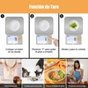 Diyife Báscula Digital de Alimentos, Pantalla LCD Dividida, 15 KG
