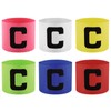 Pack of 6 Captain's Armband Children's Football Captain's Bracelet Football